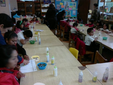 El taller con gran exito