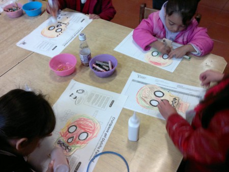 Haciendo su esfuerzo